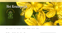 Desktop Screenshot of kruidenrijk.nl