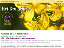 Tablet Screenshot of kruidenrijk.nl